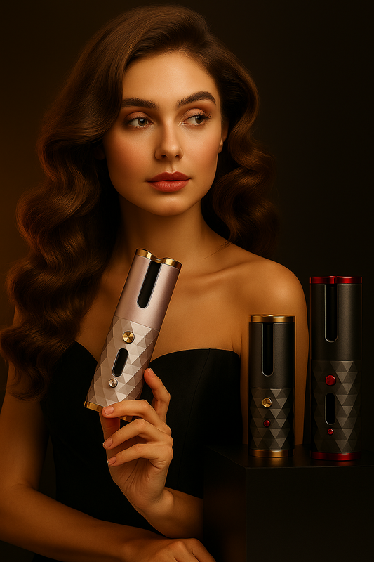 Portable Automatic Wireless Hair Curler